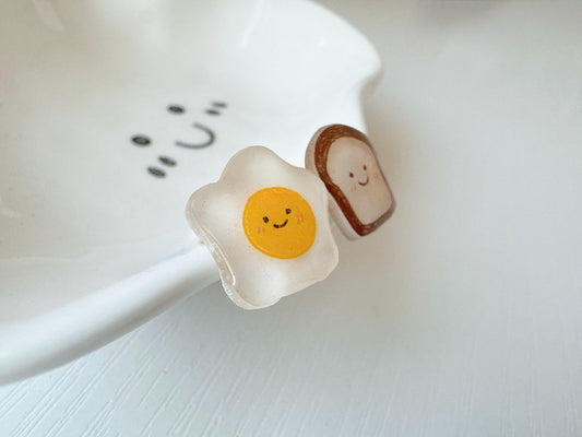 Egg & Toast earrings
