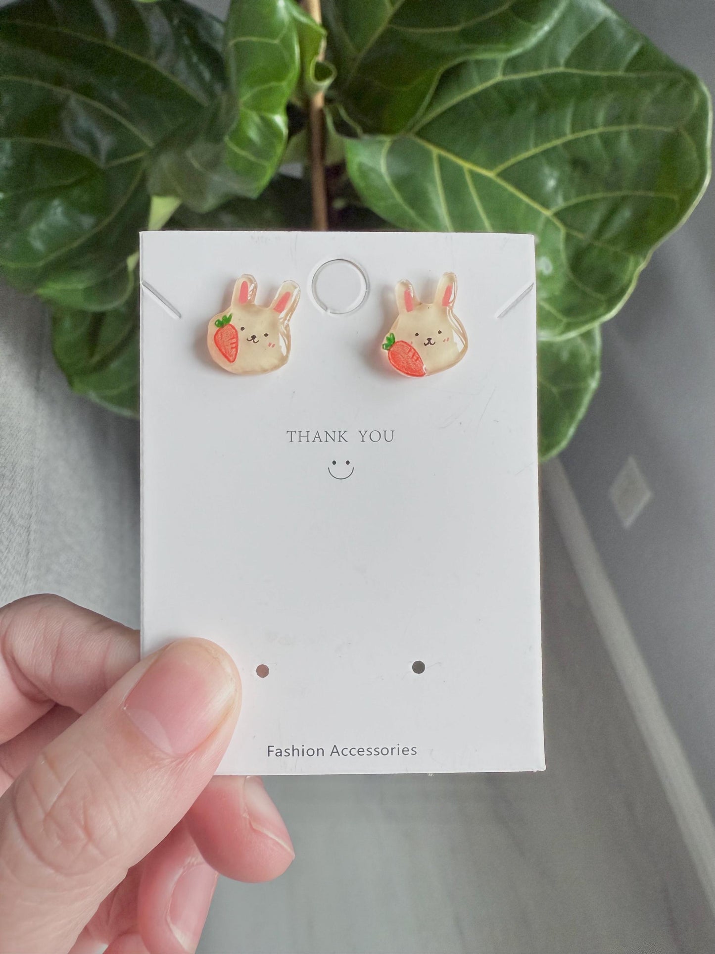 Bunny earrings