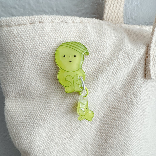 Green Guy pin
