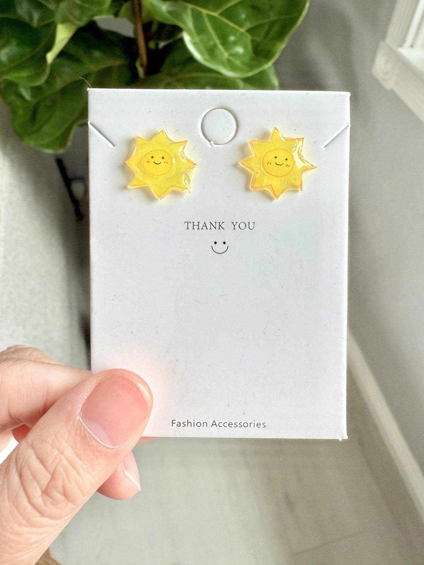 Sun earrings