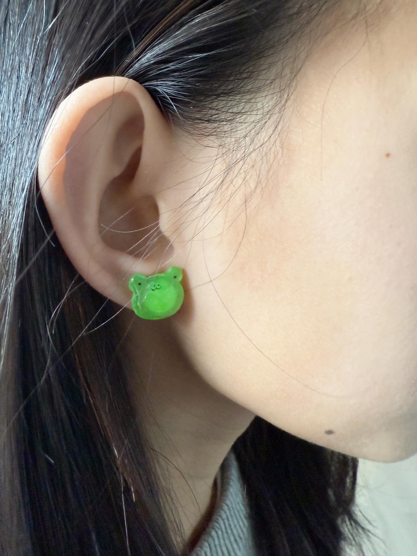 Frog & Mushroom earrings