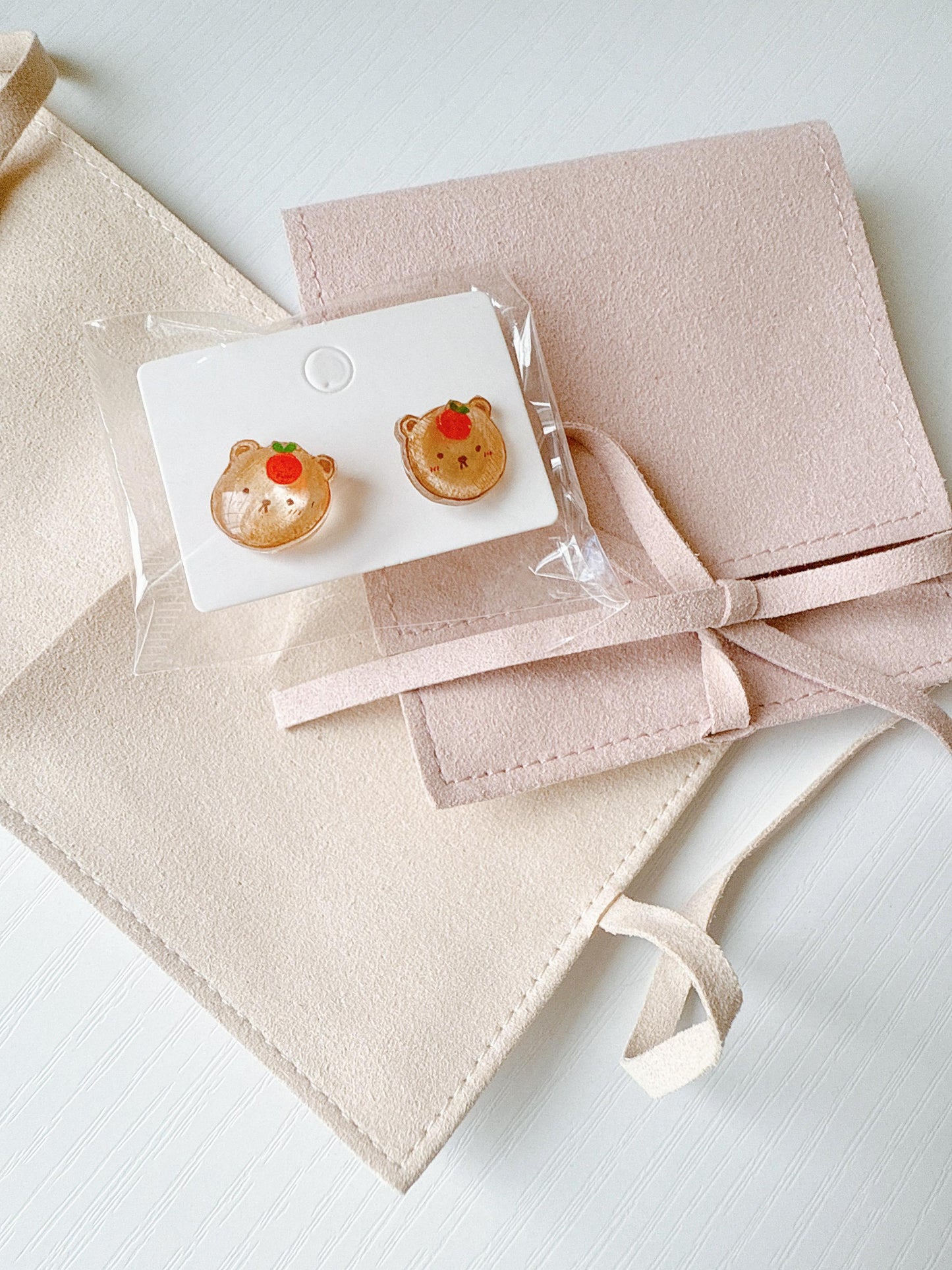 Bear earrings