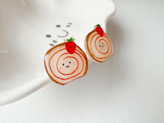Cake earrings