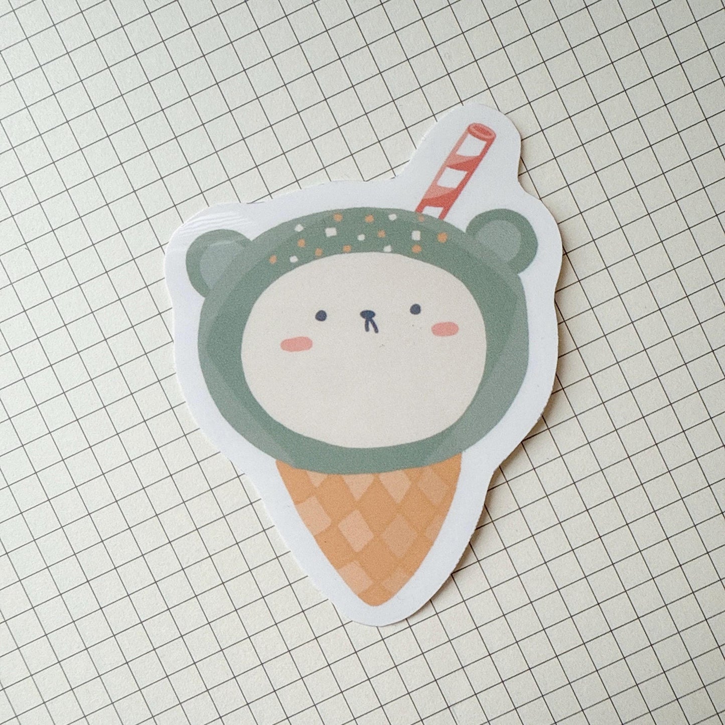 Matcha ice cream