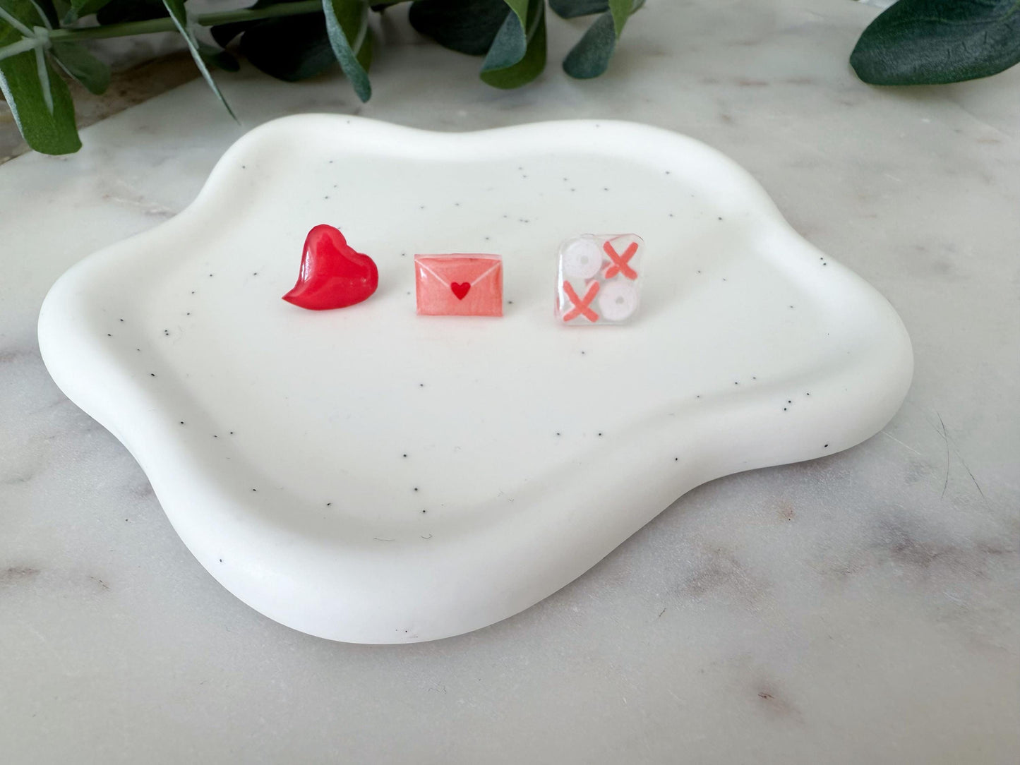 Valentine earrings