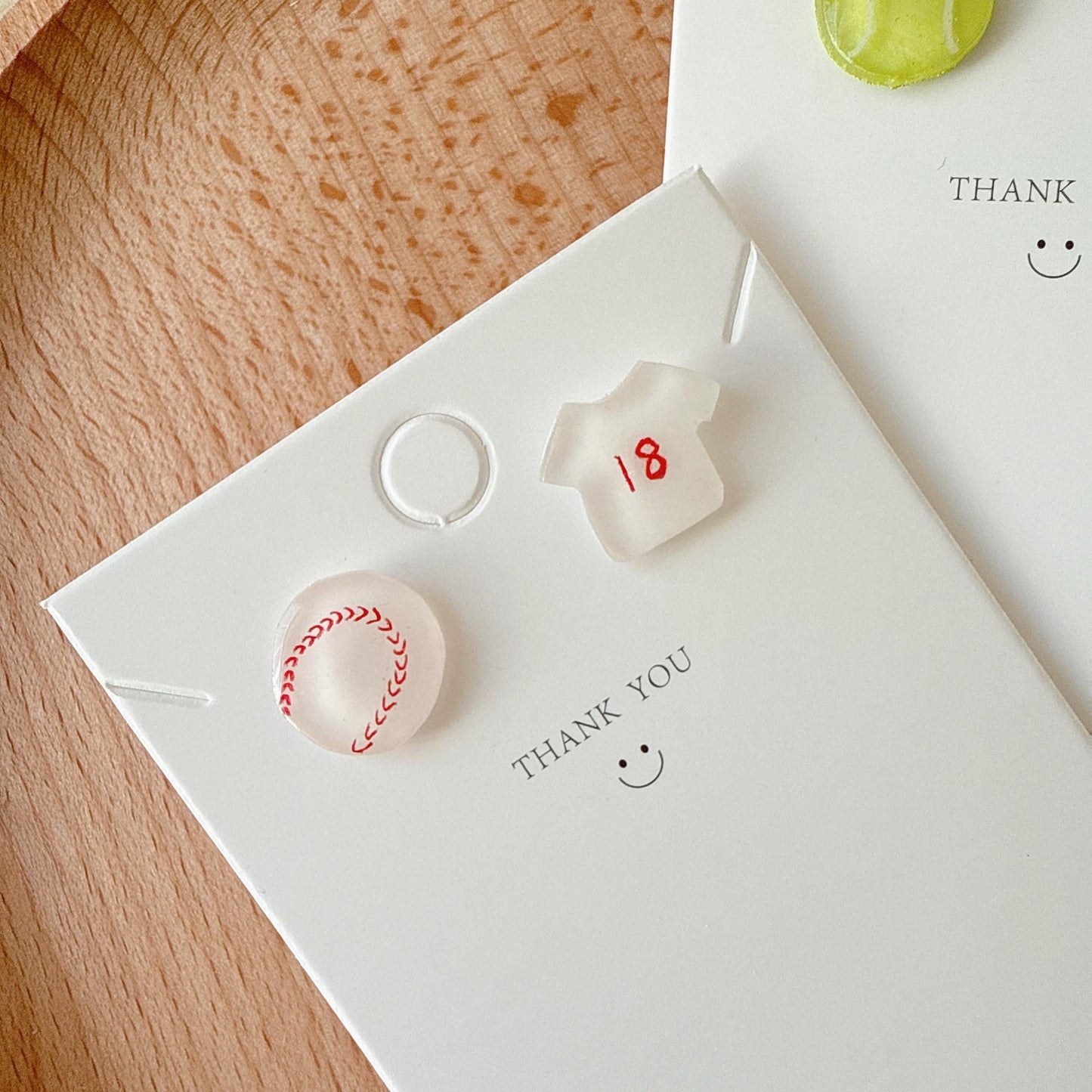 Sports earrings