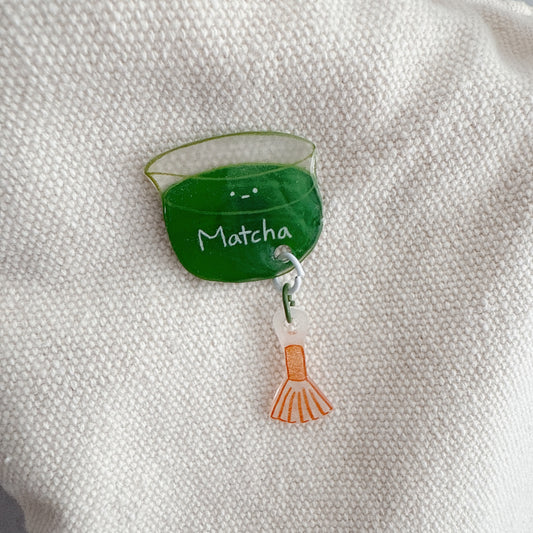 Matcha pin