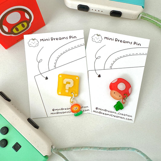 Mushroom/ Mystery block pin