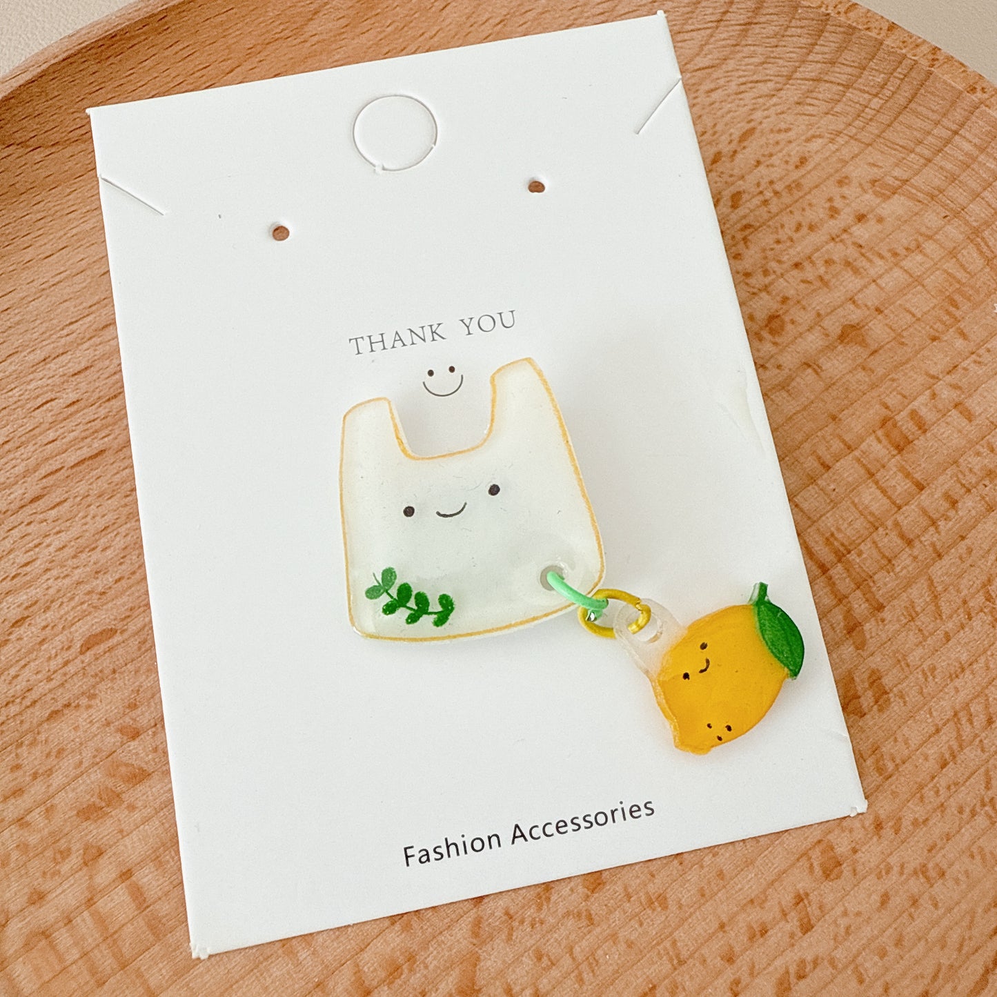 Lemon Bag pin