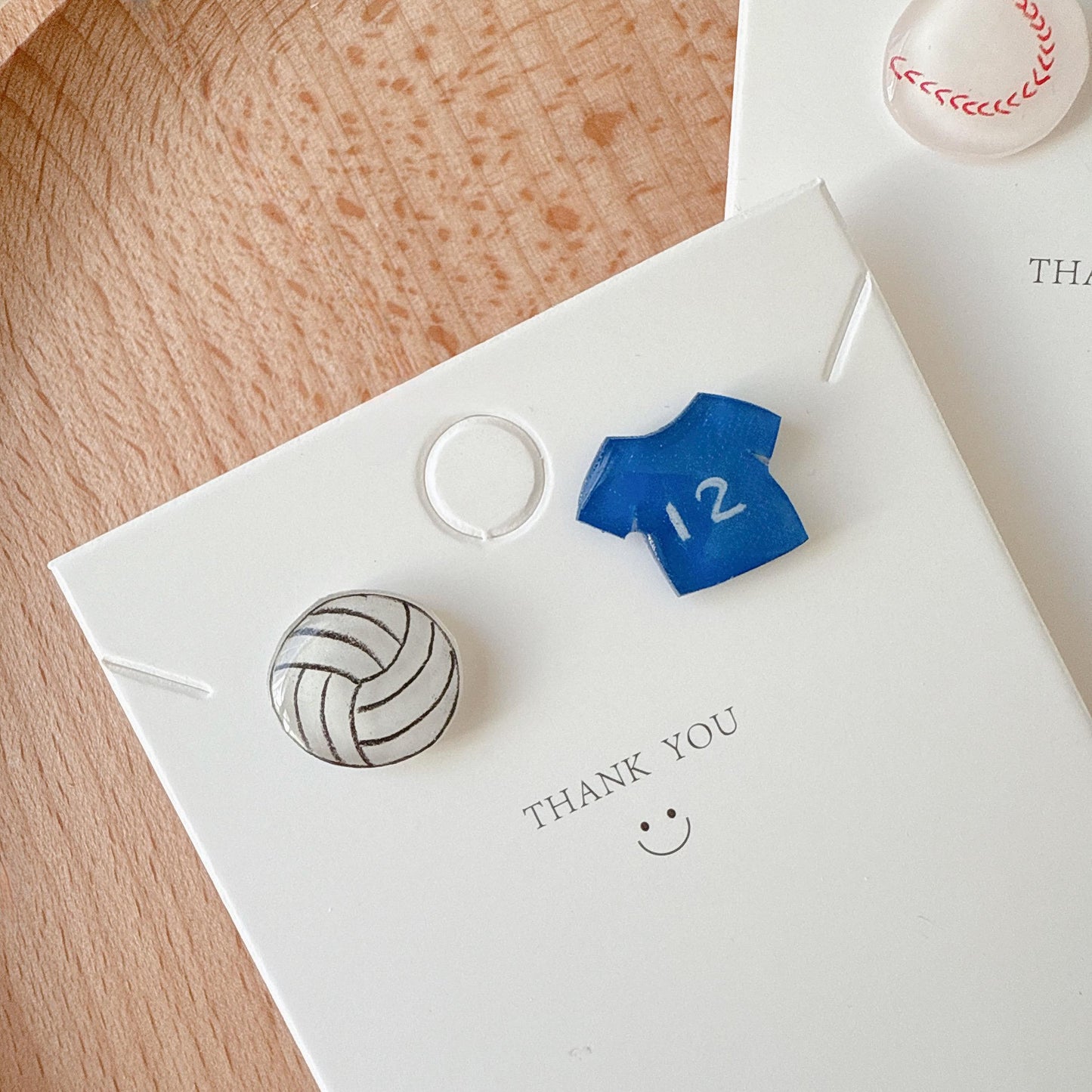 Sports earrings