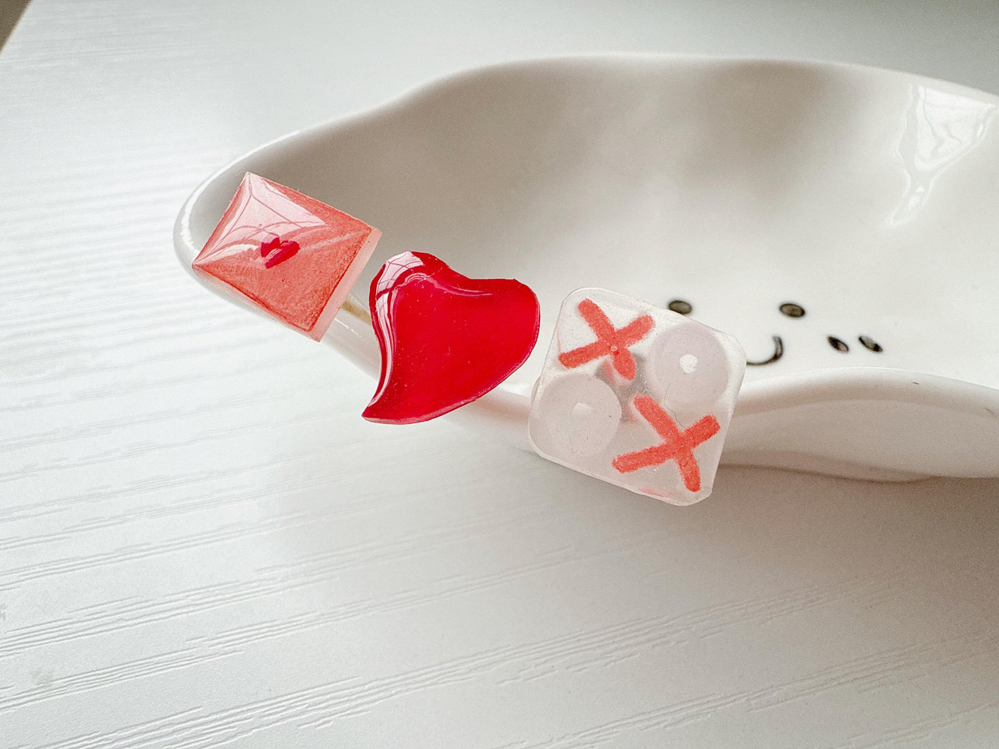 Valentine earrings