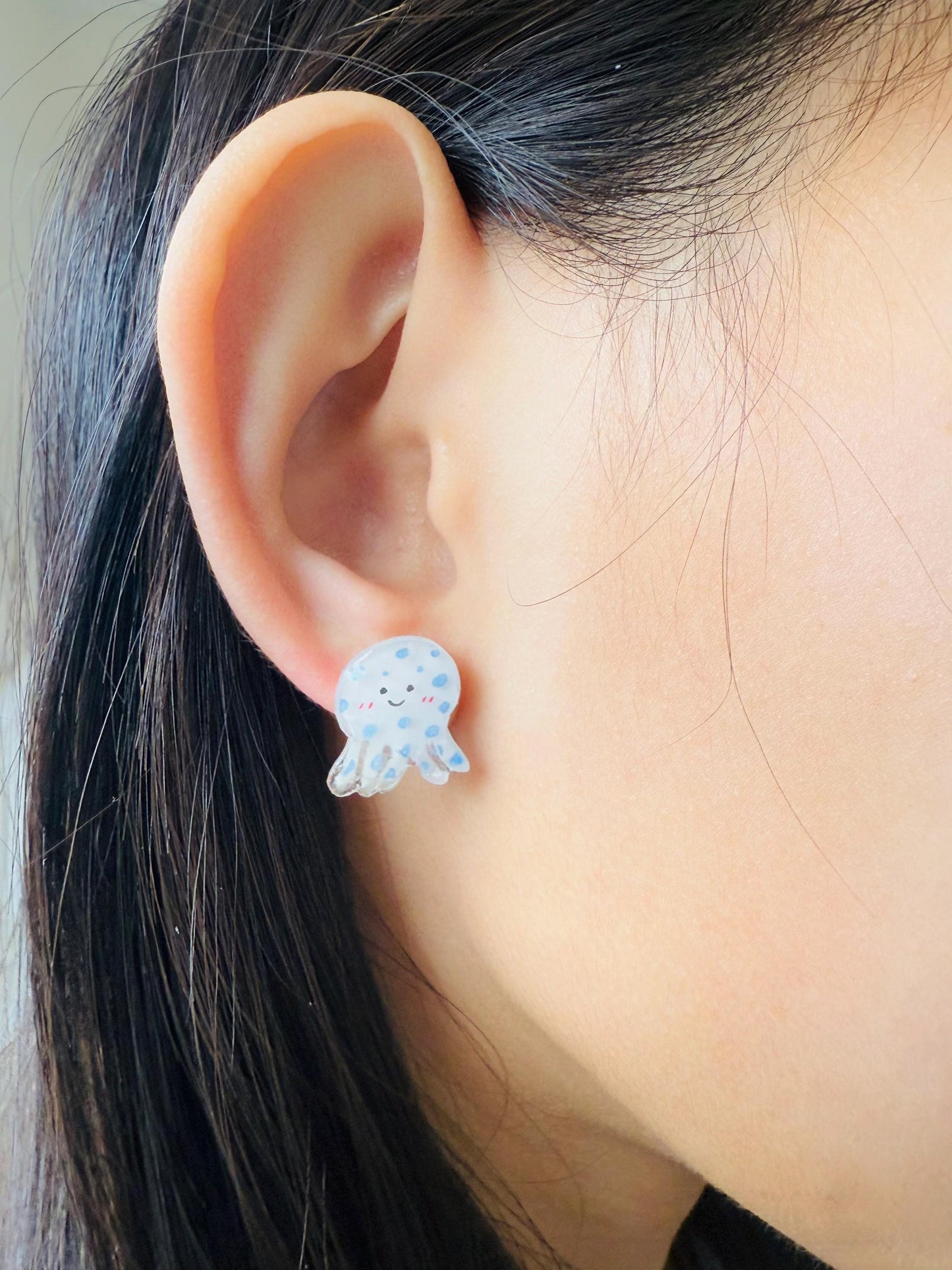 Octopus earrings