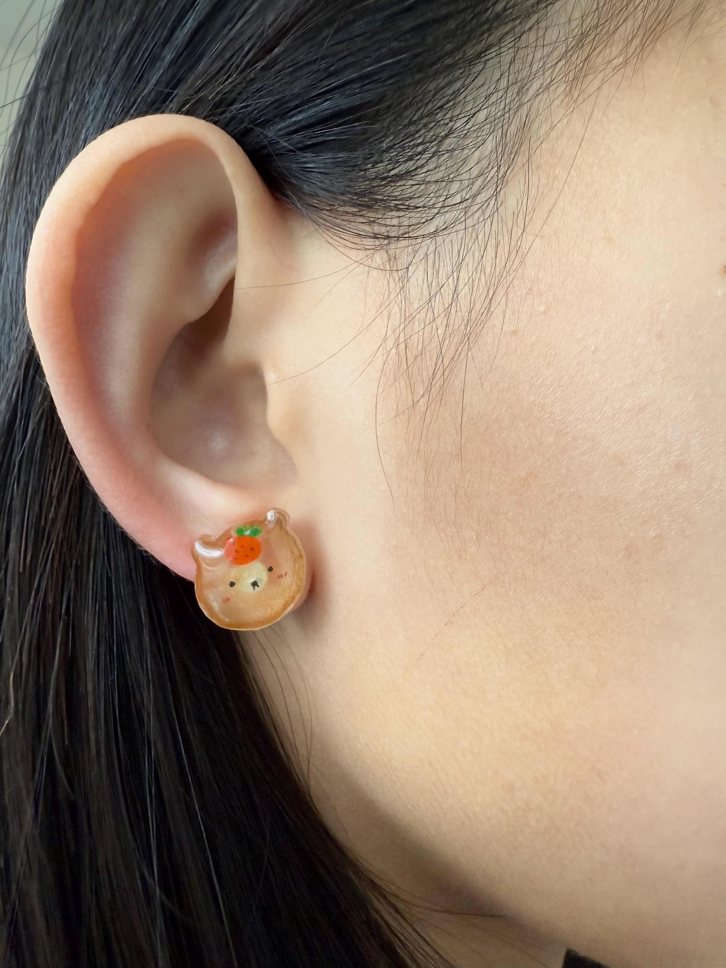Bear earrings