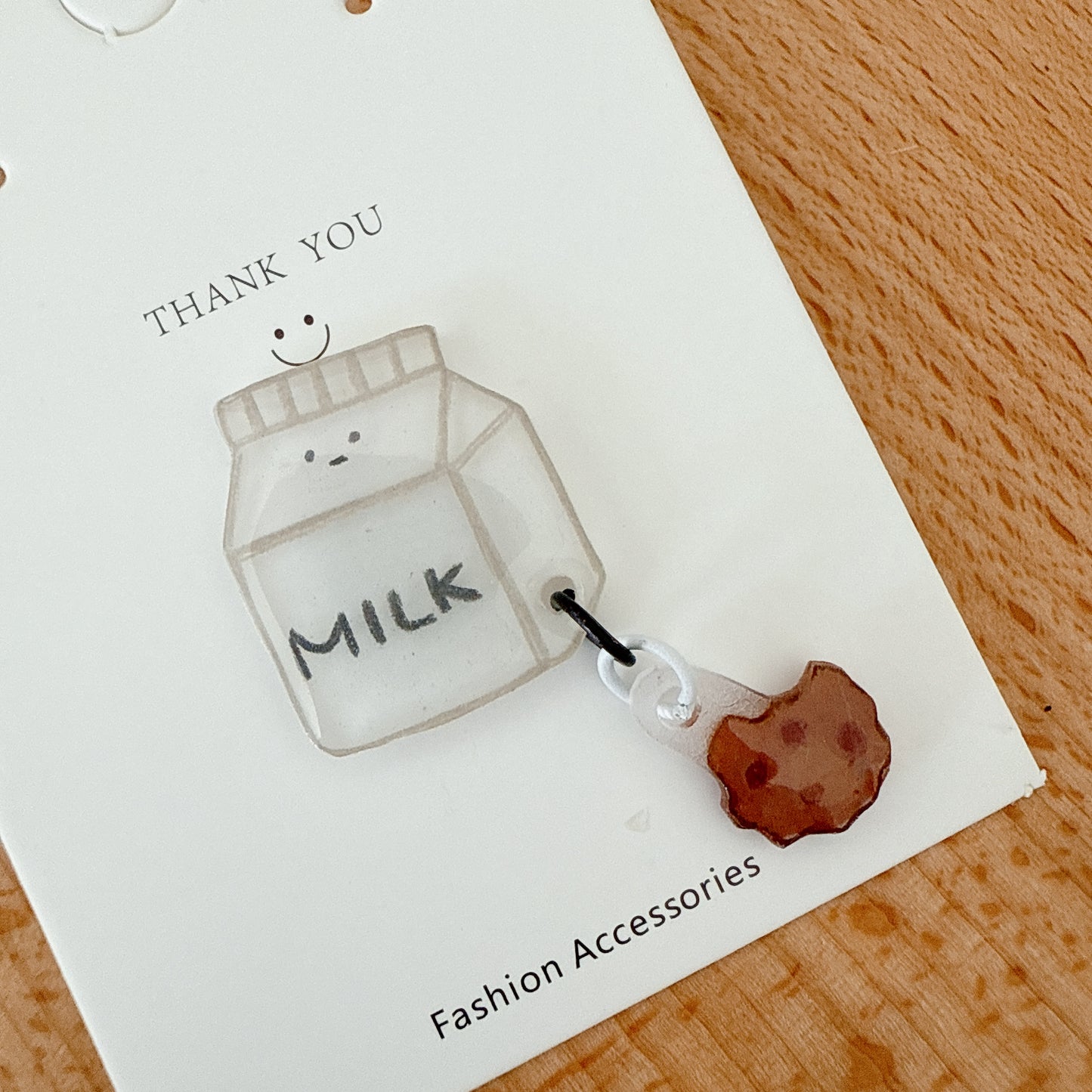 Milk & cookie pin