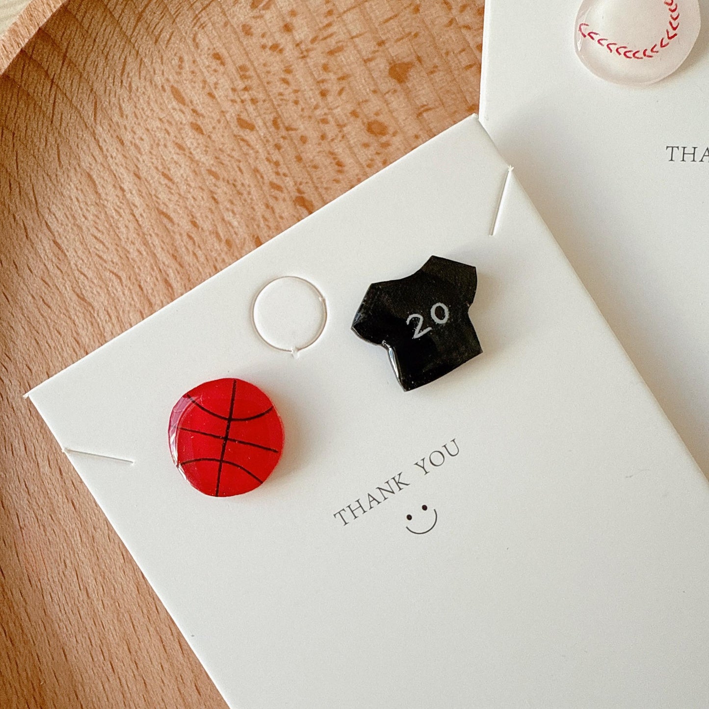 Sports earrings