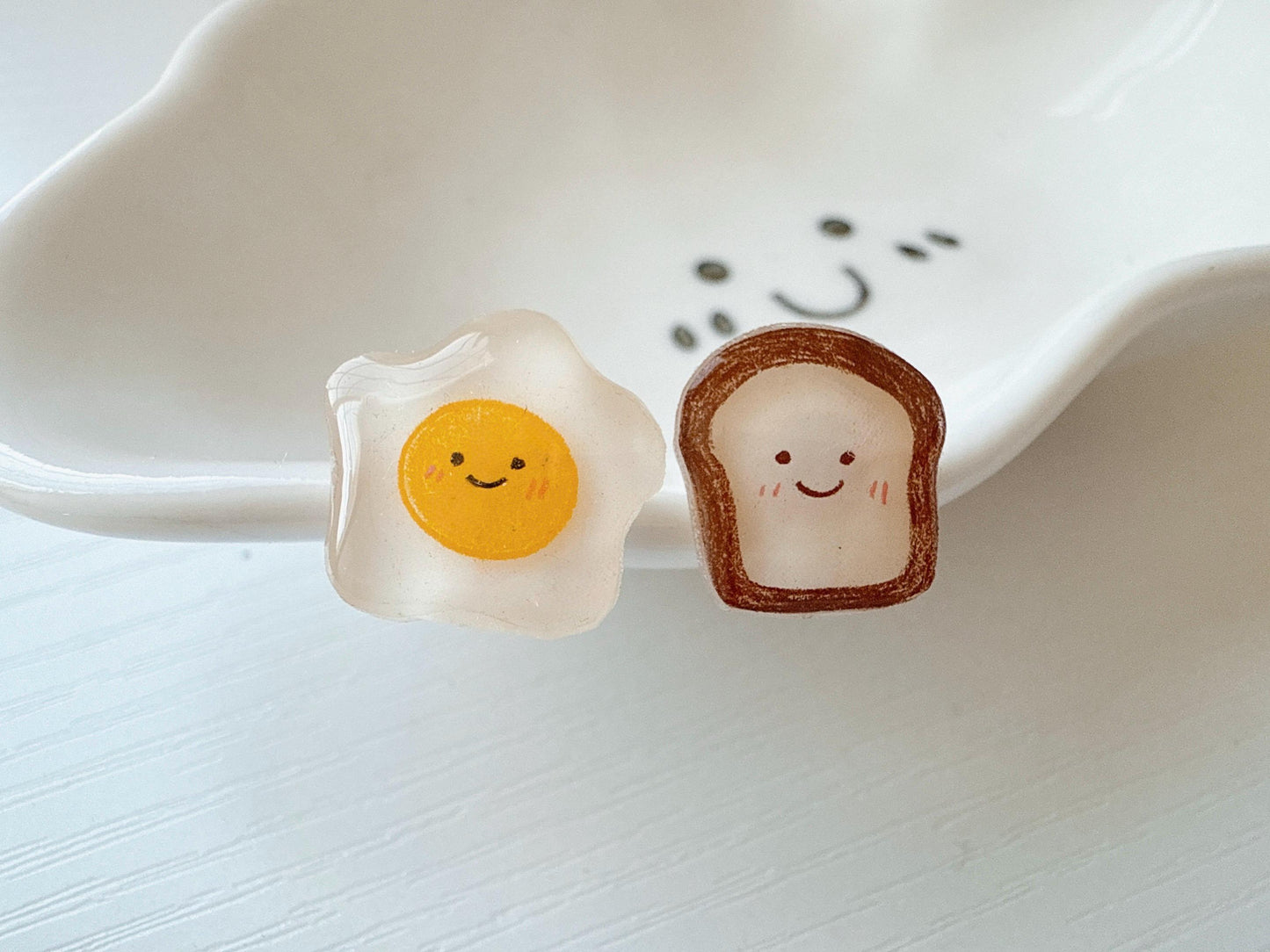Egg & Toast earrings