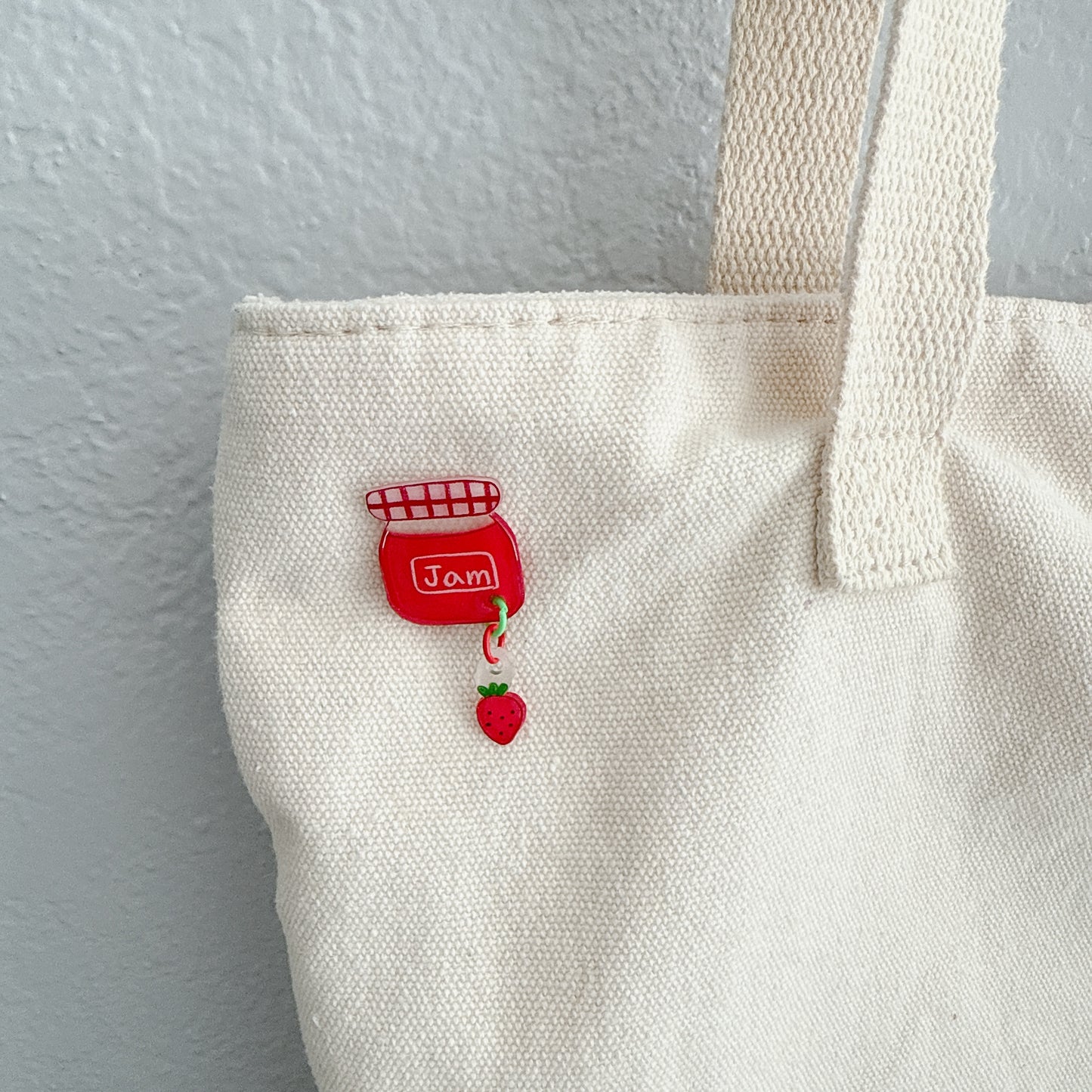 Strawberry jam pin