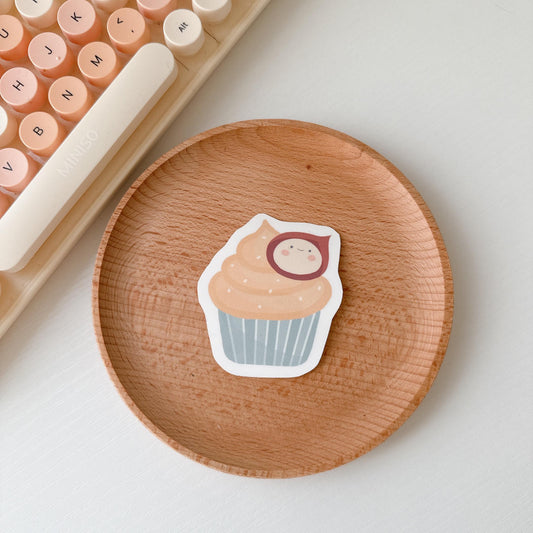 Cupcake sticker