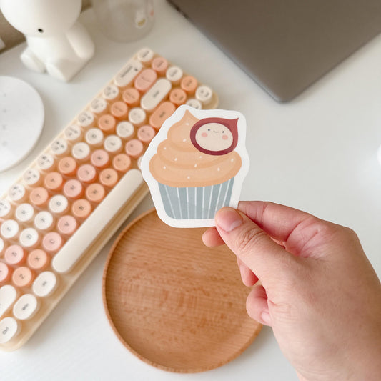 Cupcake sticker