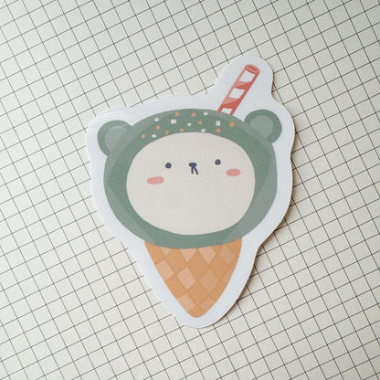 Matcha ice cream