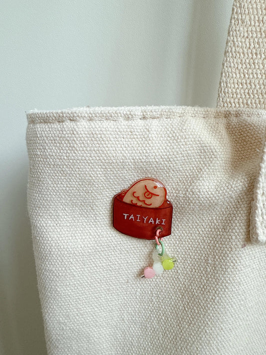 Taiyaki and dango pin