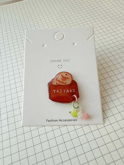Taiyaki and dango pin