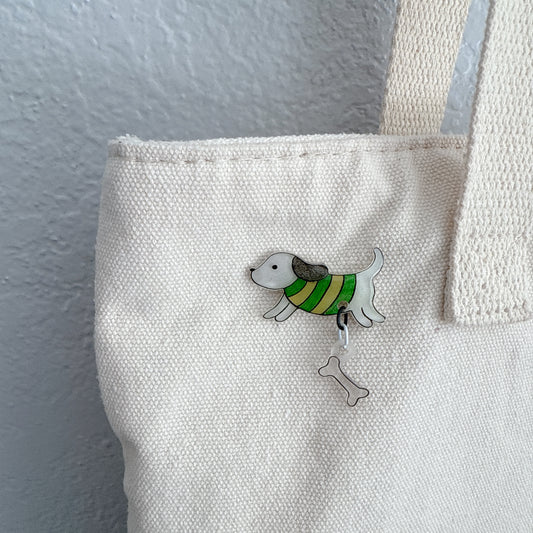 Dog pin