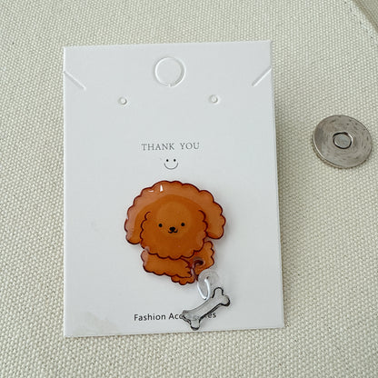 Poodle Pin
