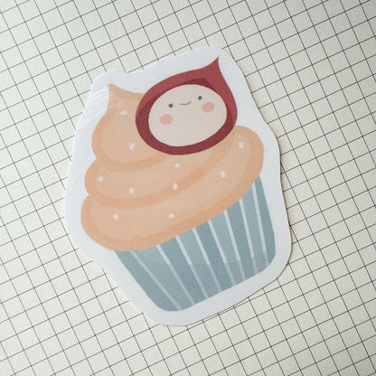 Cupcake sticker