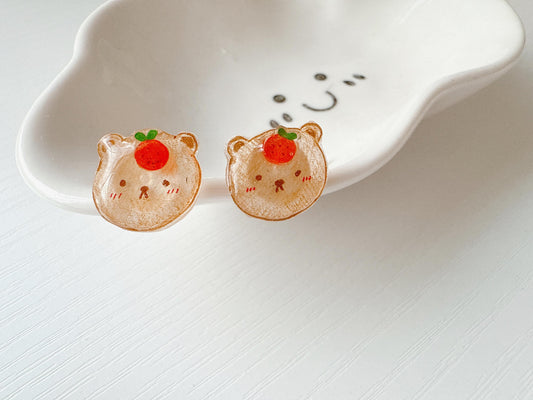 Bear earrings