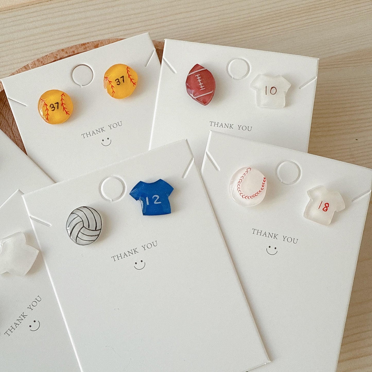 Sports earrings