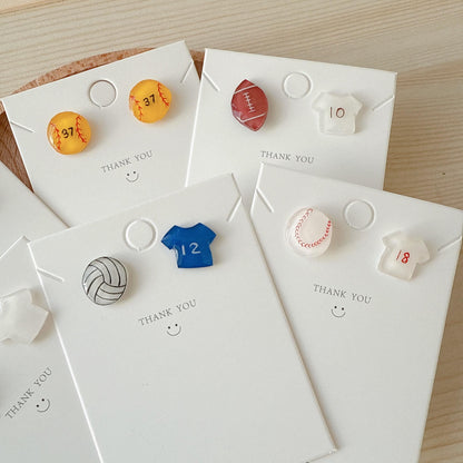 Sports earrings