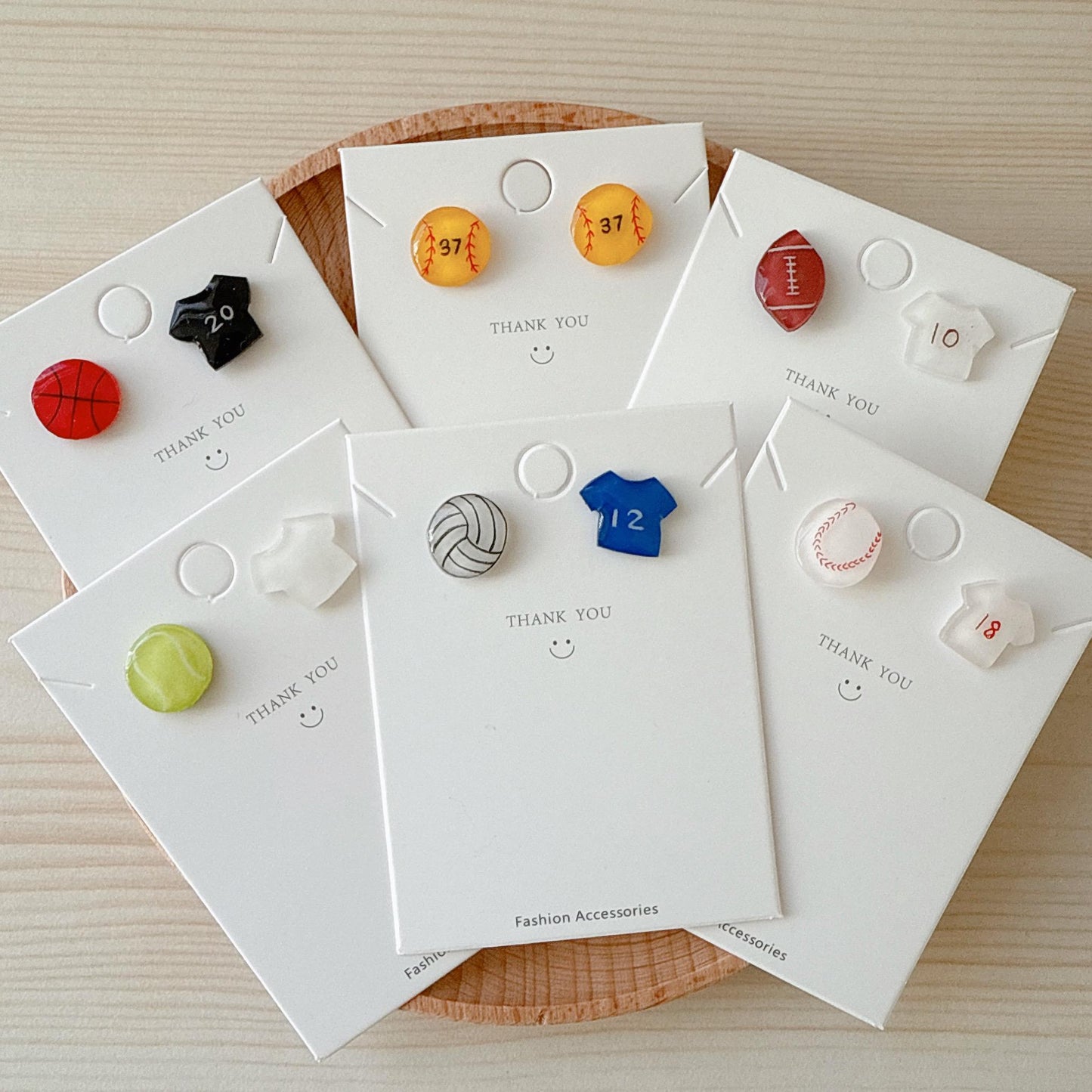Sports earrings