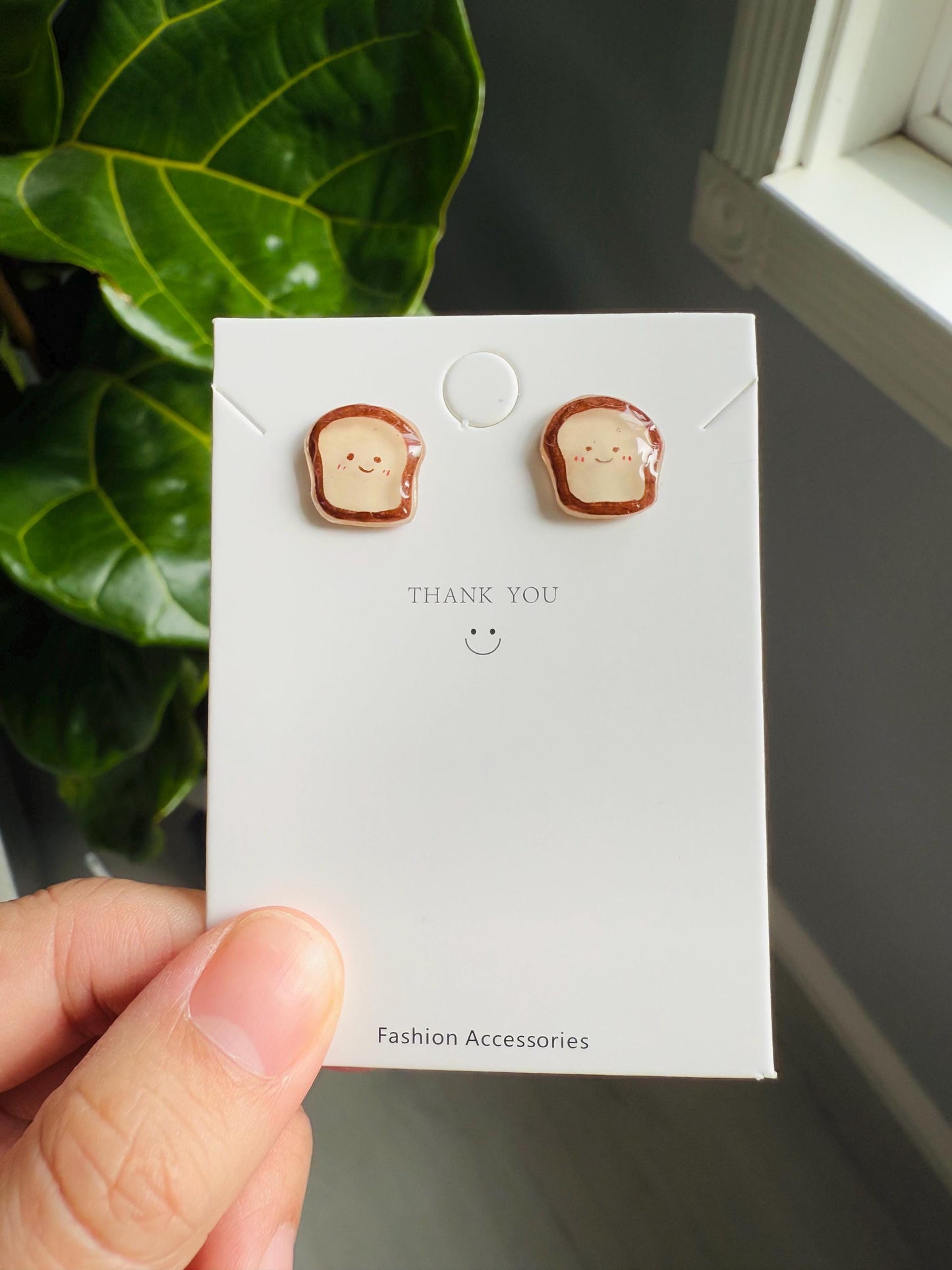 Egg & Toast earrings