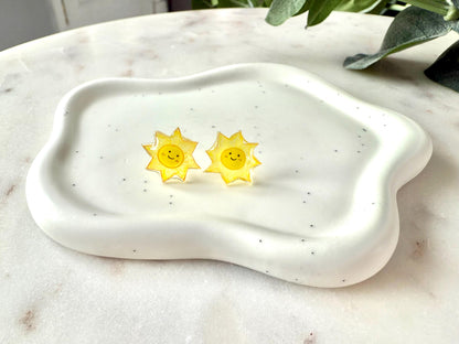 Sun earrings