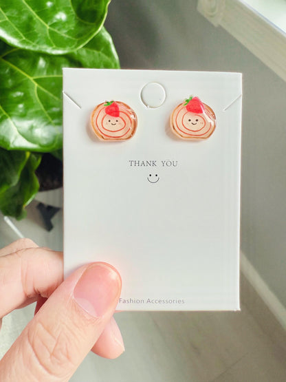 Cake earrings